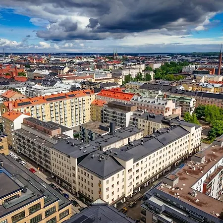 Factory Loft, Historic Building, Kamppi, Bright Lejlighed *